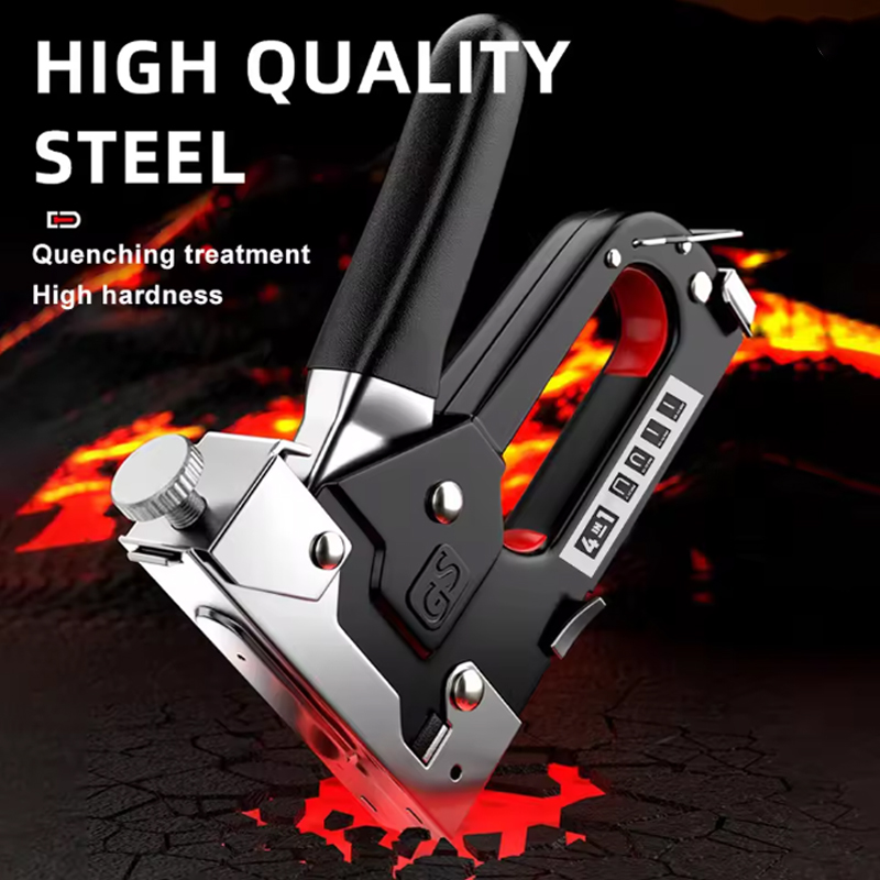 Stapler Heavy Duty - مسدس مخيط يدويًا للأثاث DIY، مسدس