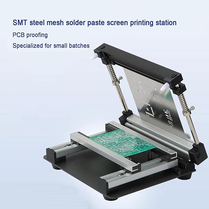 Commercial Book Printing Machines - طابعة استنسل SMT يدوية 10*10 سم،