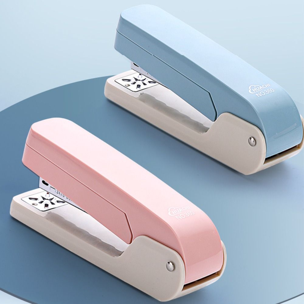 Stapler Heavy Duty - دباسة معدنية إبداعية تدور 360 درجة،