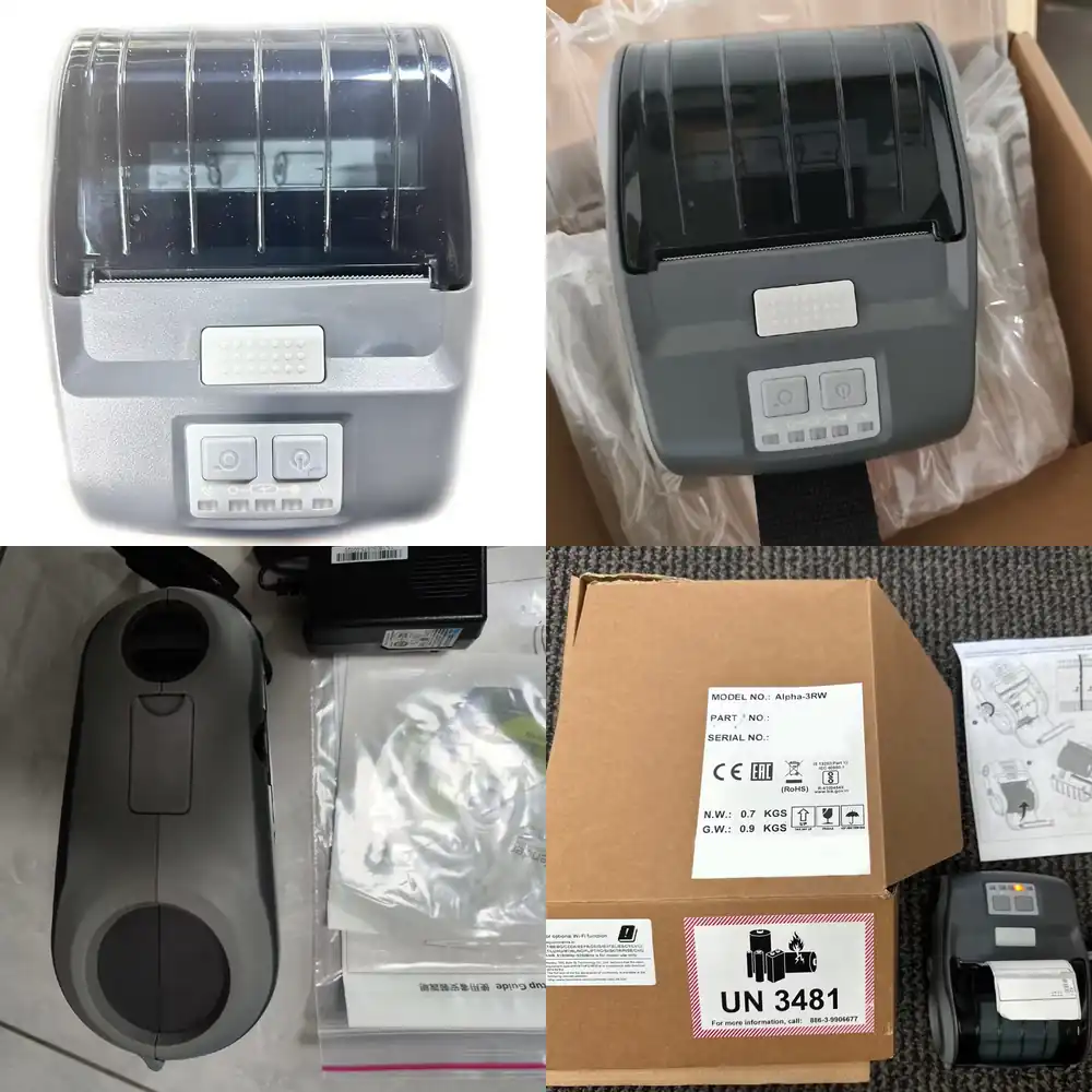 Thermal Printer - طابعة باركود حرارية محمولة TSC-30W أصلية