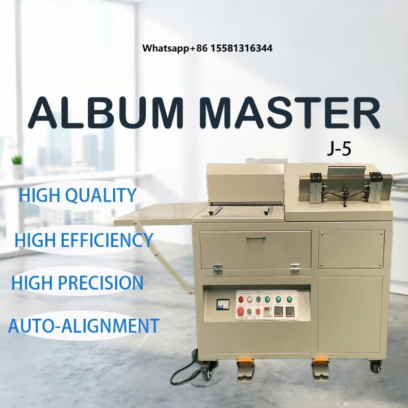 Commercial Book Printing Machines - آلة صنع ألبومات الصور الأوتوماتيكية عالية