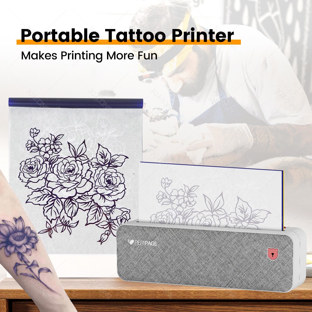 Peripage A4 طابعة محمولة نقل و - مراجعة Commercial Book Printing Machines وسعره