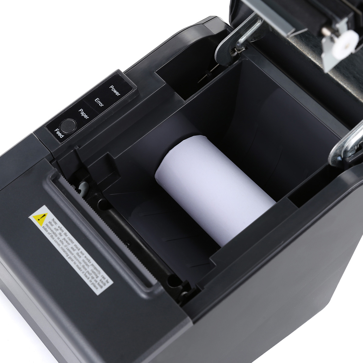 طابعة إيصالات حرارية USB مقاس  - مراجعة Receipt Printer وسعره